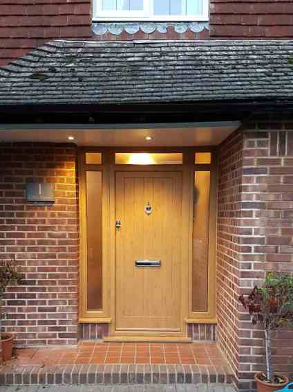 Timber Look Composite Entrance door Hertford