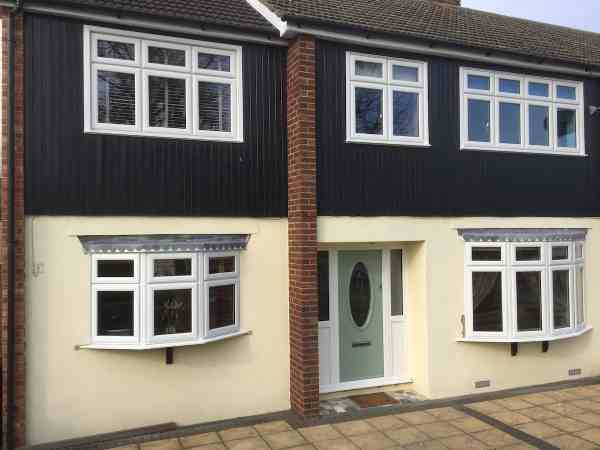 Upvc white plastic windows Harpenden